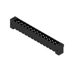 Złącze wtykowe do PCB (przyłącze płytki), 320 V, 24 A, Raster w mm: 5.08, Liczba biegunów: 14, Połączenie lutowane THR, skrzynia, SL 5.08HC/14/180F 3.2SN BK BX