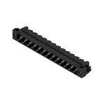 Złącze wtykowe do PCB (przyłącze płytki), 320 V, 24 A, Raster w mm: 5.08, Liczba biegunów: 13, Połączenie lutowane THR, skrzynia, SL 5.08HC/13/90LF 3.2SN BK BX