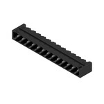 Złącze wtykowe do PCB (przyłącze płytki), 320 V, 24 A, Raster w mm: 5.08, Liczba biegunów: 13, Połączenie lutowane THR, skrzynia, SL 5.08HC/13/90G 3.2SN BK BX