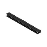 Złącze wtykowe do PCB (przyłącze płytki), 320 V, 27.5 A, Raster w mm: 5.08, Liczba biegunów: 23, Połączenie lutowane THT/THR, skrzynia, SL-SMT 5.08HC/23/90 3.2SN BK BX