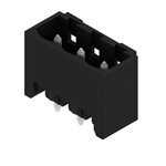 Złącze wtykowe do PCB (przyłącze płytki), 320 V, 27.5 A, Raster w mm: 5.08, Liczba biegunów: 3, Połączenie lutowane THT/THR, skrzynia, SL-SMT 5.08HC/03/180G 3.2SN BK BX