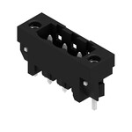 Złącze wtykowe do PCB (przyłącze płytki), 320 V, 27.5 A, Raster w mm: 5.08, Liczba biegunów: 3, Połączenie lutowane THT/THR, skrzynia, SL-SMT 5.08HC/03/180LF 3.2SN BK BX