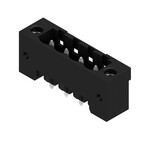 Złącze wtykowe do PCB (przyłącze płytki), 320 V, 27.5 A, Raster w mm: 5.08, Liczba biegunów: 4, Połączenie lutowane THT/THR, skrzynia, SL-SMT 5.08HC/04/180F 3.2SN BK BX