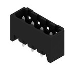 Złącze wtykowe do PCB (przyłącze płytki), 320 V, 27.5 A, Raster w mm: 5.08, Liczba biegunów: 4, Połączenie lutowane THT/THR, skrzynia, SL-SMT 5.08HC/04/180G 3.2SN BK BX