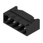 Złącze wtykowe do PCB (przyłącze płytki), 320 V, 27.5 A, Raster w mm: 5.08, Liczba biegunów: 4, Połączenie lutowane THT/THR, skrzynia, SL-SMT 5.08HC/04/90G 1.5SN BK BX