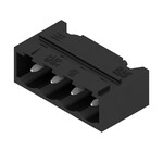 Złącze wtykowe do PCB (przyłącze płytki), 320 V, 27.5 A, Raster w mm: 5.08, Liczba biegunów: 4, Połączenie lutowane THT/THR, skrzynia, SL-SMT 5.08HC/04/90G 3.2SN BK BX