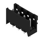 Złącze wtykowe do PCB (przyłącze płytki), 320 V, 27.5 A, Raster w mm: 5.08, Liczba biegunów: 4, Połączenie lutowane THT/THR, skrzynia, SL-SMT 5.08HC/04/180 3.2SN BK BX