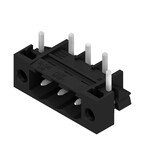 Złącze wtykowe do PCB (przyłącze płytki), 320 V, 27.5 A, Raster w mm: 5.08, Liczba biegunów: 3, Połączenie lutowane THT/THR, Tape, SL-SMT 5.08HC/03/270FL 3.2SN BK RL
