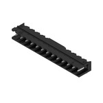Złącze wtykowe do PCB (przyłącze płytki), 320 V, 27.5 A, Raster w mm: 5.08, Liczba biegunów: 13, Połączenie lutowane THT/THR, skrzynia, SL-SMT 5.08HC/13/90 3.2SN BK BX