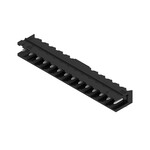 Złącze wtykowe do PCB (przyłącze płytki), 320 V, 27.5 A, Raster w mm: 5.08, Liczba biegunów: 14, Połączenie lutowane THT/THR, skrzynia, SL-SMT 5.08HC/14/90 3.2SN BK BX