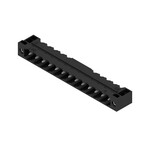 Złącze wtykowe do PCB (przyłącze płytki), 320 V, 27.5 A, Raster w mm: 5.08, Liczba biegunów: 13, Połączenie lutowane THT/THR, skrzynia, SL-SMT 5.08HC/13/90F 3.2SN BK BX