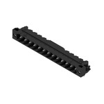 Złącze wtykowe do PCB (przyłącze płytki), 320 V, 27.5 A, Raster w mm: 5.08, Liczba biegunów: 13, Połączenie lutowane THT/THR, skrzynia, SL-SMT 5.08HC/13/90LF 3.2SN BK BX