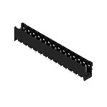 Złącze wtykowe do PCB (przyłącze płytki), 320 V, 27.5 A, Raster w mm: 5.08, Liczba biegunów: 14, Połączenie lutowane THT/THR, skrzynia, SL-SMT 5.08HC/14/180 3.2SN BK BX