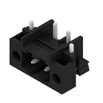 Złącze wtykowe do PCB (przyłącze płytki), 320 V, 27.5 A, Raster w mm: 5.08, Liczba biegunów: 2, Połączenie lutowane THT/THR, Tape, SL-SMT 5.08HC/02/270FH 1.5SN BK RL