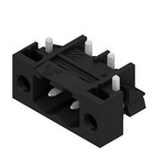 Złącze wtykowe do PCB (przyłącze płytki), 320 V, 27.5 A, Raster w mm: 5.08, Liczba biegunów: 2, Połączenie lutowane THT/THR, Tape, SL-SMT 5.08HC/02/270FL 1.5SN BK RL
