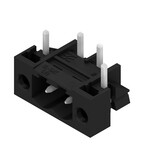 Złącze wtykowe do PCB (przyłącze płytki), 320 V, 27.5 A, Raster w mm: 5.08, Liczba biegunów: 2, Połączenie lutowane THT/THR, Tape, SL-SMT 5.08HC/02/270FL 3.2SN BK RL
