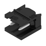Złącze wtykowe do PCB (przyłącze płytki), 320 V, 27.5 A, Raster w mm: 5.08, Liczba biegunów: 2, Połączenie lutowane THT/THR, Tape, SL-SMT 5.08HC/02/90 1.5SN BK RL