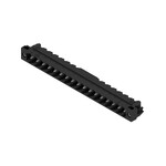 Złącze wtykowe do PCB (przyłącze płytki), 320 V, 27.5 A, Raster w mm: 5.08, Liczba biegunów: 17, Połączenie lutowane THT/THR, skrzynia, SL-SMT 5.08HC/17/90LF 3.2SN BK BX