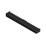 Złącze wtykowe do PCB (przyłącze płytki), 320 V, 27.5 A, Raster w mm: 5.08, Liczba biegunów: 18, Połączenie lutowane THT/THR, skrzynia, SL-SMT 5.08HC/18/90G 3.2SN BK BX