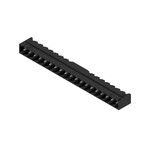 Złącze wtykowe do PCB (przyłącze płytki), 320 V, 27.5 A, Raster w mm: 5.08, Liczba biegunów: 19, Połączenie lutowane THT/THR, skrzynia, SL-SMT 5.08HC/19/90G 3.2SN BK BX