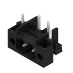 Złącze wtykowe do PCB (przyłącze płytki), 320 V, 27.5 A, Raster w mm: 5.08, Liczba biegunów: 2, Połączenie lutowane THT/THR, skrzynia, SL-SMT 5.08HC/02/270FH 3.2SN BK BX