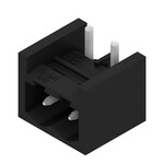 Złącze wtykowe do PCB (przyłącze płytki), 320 V, 27.5 A, Raster w mm: 5.08, Liczba biegunów: 2, Połączenie lutowane THT/THR, skrzynia, SL-SMT 5.08HC/02/270GH 3.2SN BK BX