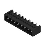 Złącze wtykowe do PCB (przyłącze płytki), 320 V, 27.5 A, Raster w mm: 5.08, Liczba biegunów: 8, Połączenie lutowane THT/THR, Tape, SL-SMT 5.08HC/08/270GL 1.5SN BK RL