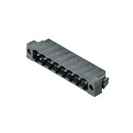 Złącze wtykowe do PCB (przyłącze płytki), 320 V, 27.5 A, Raster w mm: 5.08, Liczba biegunów: 8, Połączenie lutowane THT/THR, skrzynia, SL-SMT 5.08HC/08/270FL 3.2SN BK BX