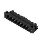Złącze wtykowe do PCB (przyłącze płytki), 320 V, 27.5 A, Raster w mm: 5.08, Liczba biegunów: 8, Połączenie lutowane THT/THR, skrzynia, SL-SMT 5.08HC/08/90LF 1.5SN BK BX
