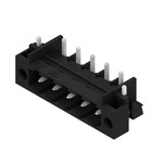 Złącze wtykowe do PCB (przyłącze płytki), 320 V, 27.5 A, Raster w mm: 5.08, Liczba biegunów: 5, Połączenie lutowane THT/THR, Tape, SL-SMT 5.08HC/05/270FH 1.5SN BK RL