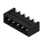 Złącze wtykowe do PCB (przyłącze płytki), 320 V, 27.5 A, Raster w mm: 5.08, Liczba biegunów: 5, Połączenie lutowane THT/THR, Tape, SL-SMT 5.08HC/05/270GL 1.5SN BK RL