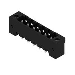 Złącze wtykowe do PCB (przyłącze płytki), 320 V, 27.5 A, Raster w mm: 5.08, Liczba biegunów: 6, Połączenie lutowane THT/THR, skrzynia, SL-SMT 5.08HC/06/180F 3.2SN BK BX