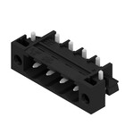Złącze wtykowe do PCB (przyłącze płytki), 320 V, 27.5 A, Raster w mm: 5.08, Liczba biegunów: 4, Połączenie lutowane THT/THR, Tape, SL-SMT 5.08HC/04/270FL 1.5SN BK RL