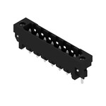 Złącze wtykowe do PCB (przyłącze płytki), 320 V, 27.5 A, Raster w mm: 5.08, Liczba biegunów: 7, Połączenie lutowane THT/THR, skrzynia, SL-SMT 5.08HC/07/180LF 3.2SN BK BX