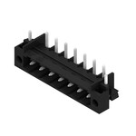 Złącze wtykowe do PCB (przyłącze płytki), 320 V, 27.5 A, Raster w mm: 5.08, Liczba biegunów: 7, Połączenie lutowane THT/THR, skrzynia, SL-SMT 5.08HC/07/270FH 3.2SN BK BX