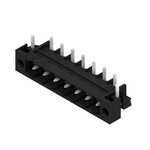 Złącze wtykowe do PCB (przyłącze płytki), 320 V, 27.5 A, Raster w mm: 5.08, Liczba biegunów: 7, Połączenie lutowane THT/THR, skrzynia, SL-SMT 5.08HC/07/270FL 3.2SN BK BX