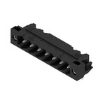 Złącze wtykowe do PCB (przyłącze płytki), 320 V, 27.5 A, Raster w mm: 5.08, Liczba biegunów: 7, Połączenie lutowane THT/THR, skrzynia, SL-SMT 5.08HC/07/90LF 3.2SN BK BX