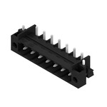 Złącze wtykowe do PCB (przyłącze płytki), 320 V, 27.5 A, Raster w mm: 5.08, Liczba biegunów: 7, Połączenie lutowane THT/THR, Tape, SL-SMT 5.08HC/07/270FH 1.5SN BK RL