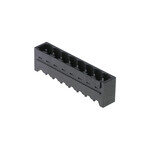 Złącze wtykowe do PCB (przyłącze płytki), 320 V, 27.5 A, Raster w mm: 5.08, Liczba biegunów: 8, Połączenie lutowane THT/THR, skrzynia, SL-SMT 5.08HC/08/180G 1.5SN BK BX