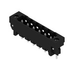 Złącze wtykowe do PCB (przyłącze płytki), 320 V, 27.5 A, Raster w mm: 5.08, Liczba biegunów: 6, Połączenie lutowane THT/THR, skrzynia, SL-SMT 5.08HC/06/180LF 3.2SN BK BX