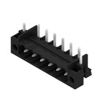 Złącze wtykowe do PCB (przyłącze płytki), 320 V, 27.5 A, Raster w mm: 5.08, Liczba biegunów: 6, Połączenie lutowane THT/THR, skrzynia, SL-SMT 5.08HC/06/270FH 3.2SN BK BX
