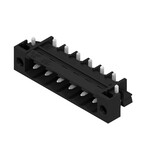 Złącze wtykowe do PCB (przyłącze płytki), 320 V, 27.5 A, Raster w mm: 5.08, Liczba biegunów: 6, Połączenie lutowane THT/THR, skrzynia, SL-SMT 5.08HC/06/270FL 1.5SN BK BX