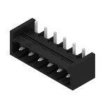 Złącze wtykowe do PCB (przyłącze płytki), 320 V, 27.5 A, Raster w mm: 5.08, Liczba biegunów: 6, Połączenie lutowane THT/THR, skrzynia, SL-SMT 5.08HC/06/270GH 3.2SN BK BX