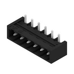Złącze wtykowe do PCB (przyłącze płytki), 320 V, 27.5 A, Raster w mm: 5.08, Liczba biegunów: 6, Połączenie lutowane THT/THR, skrzynia, SL-SMT 5.08HC/06/270GL 3.2SN BK BX