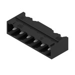 Złącze wtykowe do PCB (przyłącze płytki), 320 V, 27.5 A, Raster w mm: 5.08, Liczba biegunów: 6, Połączenie lutowane THT/THR, skrzynia, SL-SMT 5.08HC/06/90G 3.2SN BK BX