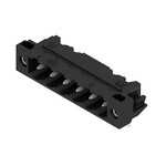 Złącze wtykowe do PCB (przyłącze płytki), 320 V, 27.5 A, Raster w mm: 5.08, Liczba biegunów: 6, Połączenie lutowane THT/THR, skrzynia, SL-SMT 5.08HC/06/90LF 3.2SN BK BX