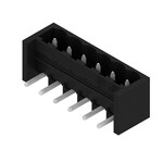 Złącze wtykowe do PCB (przyłącze płytki), 320 V, 27.5 A, Raster w mm: 5.08, Liczba biegunów: 6, Połączenie lutowane THT/THR, Tape, SL-SMT 5.08HC/06/270GH 3.2SN BK RL