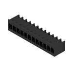 Złącze wtykowe do PCB (przyłącze płytki), 320 V, 26.8 A, Raster w mm: 5.00, Liczba biegunów: 12, Połączenie lutowane THT/THR, Tube, MHS 5/12 H T3 B T