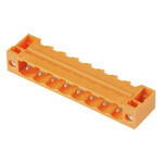 Złącze wtykowe do PCB (przyłącze płytki), 320 V, 24 A, Raster w mm: 5.08, Liczba biegunów: 8, Połączenie lutowane THR, skrzynia, SL 5.08HC/08/90F 3.2SN OR BX