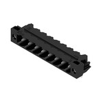 Złącze wtykowe do PCB (przyłącze płytki), 320 V, 24 A, Raster w mm: 5.08, Liczba biegunów: 8, Połączenie lutowane THR, skrzynia, SL 5.08HC/08/90LF 3.2SN BK BX